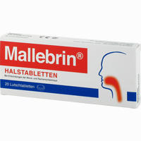 Mallebrin Halstabletten 20 Stück