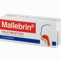 Mallebrin Halstabletten 50 Stück