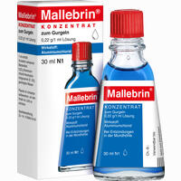 Mallebrin Konzentrat Zum Gurgeln Lösung 30 ml