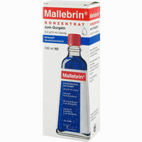 Mallebrin Konzentrat Zum Gurgeln Lösung 100 ml