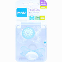 Mam Original Silikon 0- 6 Monate 2 Stück