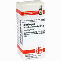 Mandragora E Radic Sic D12 Globuli 10 g
