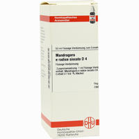 Mandragora E Radic Sic D4 Dilution 50 ml
