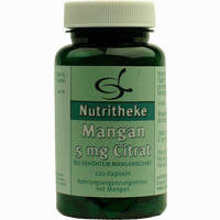 Mangan 5mg Citrat Kapseln 120 Stück