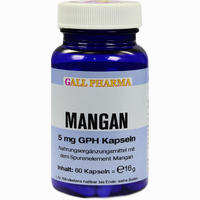 Mangan 5mg Gph Kapseln 60 Stück