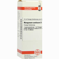 Manganum Acet D6 Dilution 20 ml