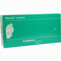 Manufix Sensitive Untersuchungshandschuhe Puderfrei Gr. L (8- 9) 100 Stück