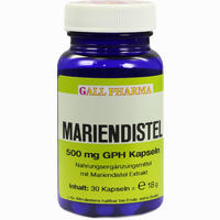 Mariendistel 500mg Gph Kapseln 30 Stück