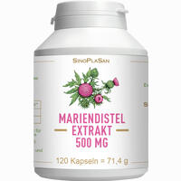 Mariendistelextrakt 500mg Mono Kapseln 120 Stück