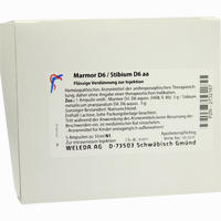 Marmor D6 Stibium D6 Aa Ampullen 5 x 10 ml