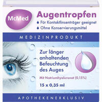 Mcmed Augentropfen Einzeldosis- Pipetten Einzeldosispipetten 15 x 0.35 ml