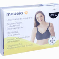 Medela Schwangerschafts- und Still Bh L Schwarz 1 Stück