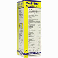 Medi Test Combi 10 L Teststreifen 100 Stück
