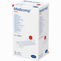 Medicomp Extra Steril 10x20 Cm 6f S30 Kompressen 25 x 2 Stück