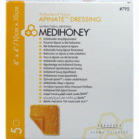 Medihoney Apinate- Alginatverband 10x10cm 5 Stück