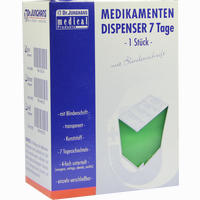 Medikamentendispenser 7 Tage mit Blindenschrift 1 Stück