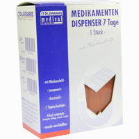 Medikamentendispenser 7 Tage mit Blindenschrift Dr. junghans medical 1 Stück