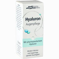 Medipharma Cosmetics Hyaluron Augenpflege Creme 15 ml