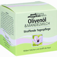 Medipharma Oliven- Mandelmilch Straffende Tagespflege Tagescreme 50 ml