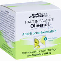 Abbildung von Medipharma Olivenöl Haut in Balance Anti- Trockenheitsfalten Creme 50 ml