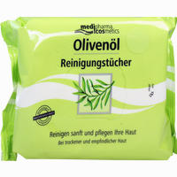 Medipharma Olivenöl Reinigungstücher 25 Stück