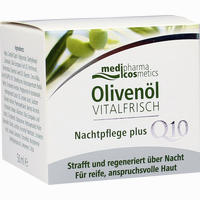 Medipharma Olivenöl Vitalfrisch Nachtpflege Creme 50 ml