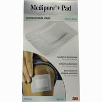 Medipore + Pad 3m 10cmx20cm Pflaster 5 Stück