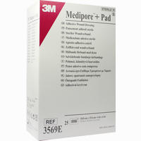 Medipore Plus Pad Ste3569e 25 Stück