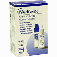 Medisense Kontrolllösungen Glucose + Ketone H/L 2 FL
