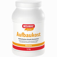 Megamax Aufbaukost Banane Pulver 1.5 KG