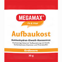 Megamax Aufbaukost Erdbeere Pulver 30 g