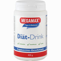 Megamax Diät Drink Cappuccino Pulver 425 g