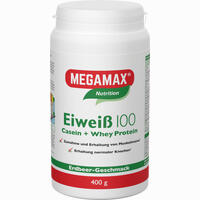 Megamax Eiweiß 100 Erdbeer Pulver 400 g