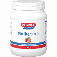Megamax Molkedrink Erdbeer Pulver 700 g