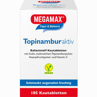 Megamax Topinambur Active Kautabletten 105 Stück