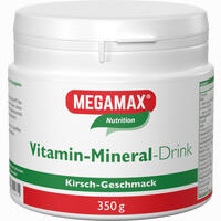 Megamax Vitamin- Mineral- Drink Kirsch Pulver 350 g
