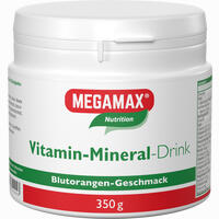 Megamax Vitamin- Mineral- Drink Orange Pulver 350 g