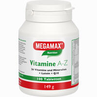 Megamax Vitamine A- Z Tabletten 100 Stück