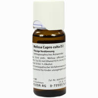 Melissa Cupr Cul D2 Dilution 50 ml