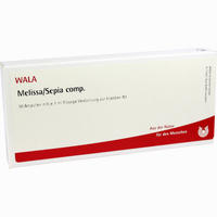 Melissa Sepia Comp Ampullen 10 x 1 ml