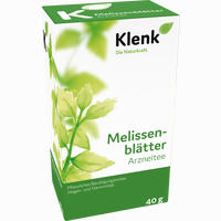 Melissenblätter Klenk Arznei-tee Tee 40 g