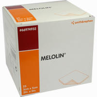 Melolin 5x5cm Wundauflagen Steril 25 Stück