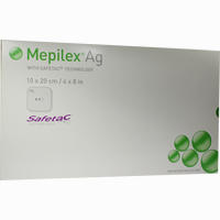 Mepilex Ag 10x20cm Steril Schaumverband 5 Stück