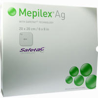 Mepilex Ag 20x20cm Steril Schaumverband 5 Stück