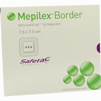 Mepilex Border 7.5x7.5cm Verband Mölnlycke Health Care 10 Stück
