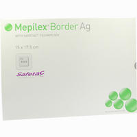 Mepilex Border Ag 15x17.5cm Verband 5 Stück