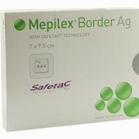Mepilex Border Ag. 7x7.5cm Verband 5 Stück