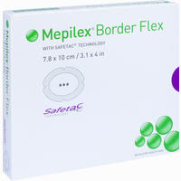 Mepilex Border Flex Schaumverband Haftend 7.8x10 Cm Mölnlycke Health Care 5 Stück