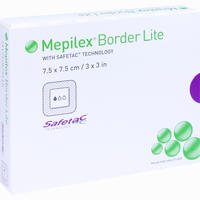 Mepilex Border Lite Schaumverband 7.5x7.5cm Steril B2B Medical 5 Stück