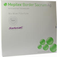 Mepilex Border Sacrum Ag 18x18cm Verband 5 Stück